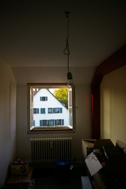 Abstellraum fertig